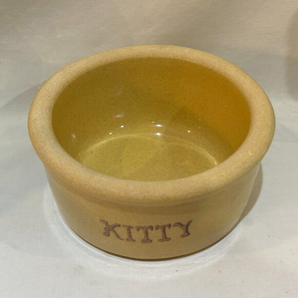 Vintage Robinson Ransbottom RRP Pottery Stoneware KITTY Bowl 6” D x 2.75" H - Picture 7 of 7